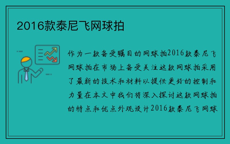 2016款泰尼飞网球拍